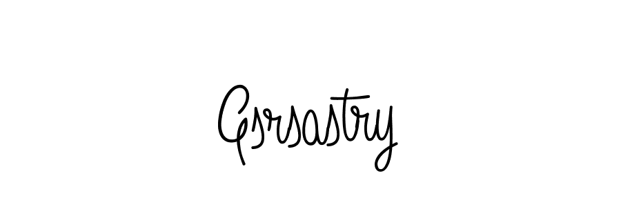 Also we have Gsrsastry name is the best signature style. Create professional handwritten signature collection using Angelique-Rose-font-FFP autograph style. Gsrsastry signature style 5 images and pictures png