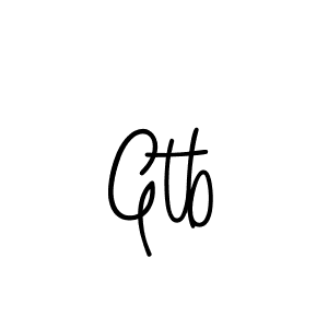 Once you've used our free online signature maker to create your best signature Angelique-Rose-font-FFP style, it's time to enjoy all of the benefits that Gtb name signing documents. Gtb signature style 5 images and pictures png