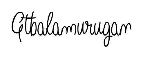 Get an exclusive digital autograph for Gtbalamurugan. The Angelique-Rose-font-FFP typeface captures the charm of real penmanship on paper. Gtbalamurugan signature style 5 images and pictures png