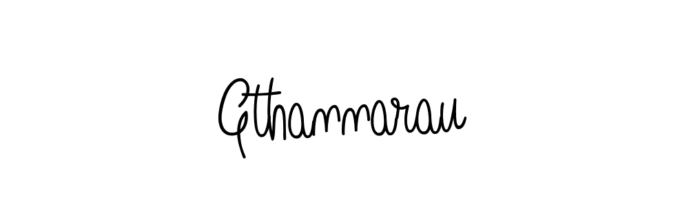 You should practise on your own different ways (Angelique-Rose-font-FFP) to write your name (Gthannarau) in signature. don't let someone else do it for you. Gthannarau signature style 5 images and pictures png