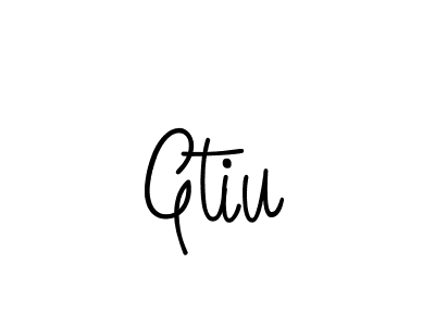 Make a beautiful signature design for name Gtiu. Use this online signature maker to create a handwritten signature for free. Gtiu signature style 5 images and pictures png