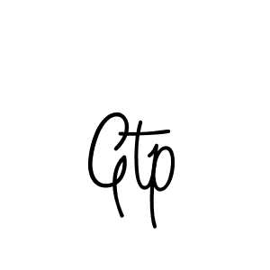 Create a beautiful signature design for name Gtp. With this signature (Angelique-Rose-font-FFP) fonts, you can make a handwritten signature for free. Gtp signature style 5 images and pictures png