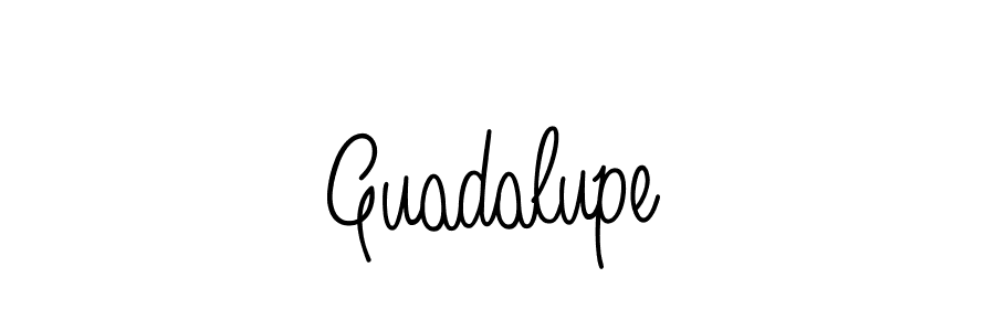 Best and Professional Signature Style for Guadalupe. Angelique-Rose-font-FFP Best Signature Style Collection. Guadalupe signature style 5 images and pictures png