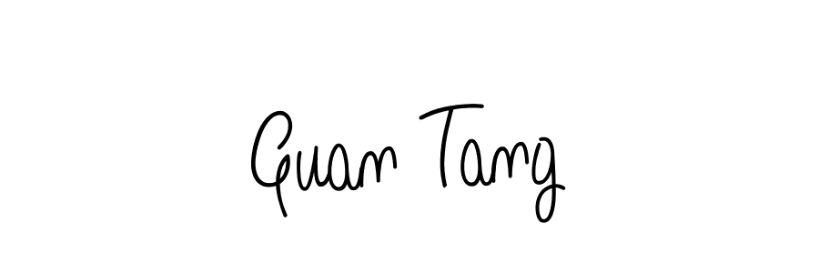 It looks lik you need a new signature style for name Guan Tang. Design unique handwritten (Angelique-Rose-font-FFP) signature with our free signature maker in just a few clicks. Guan Tang signature style 5 images and pictures png