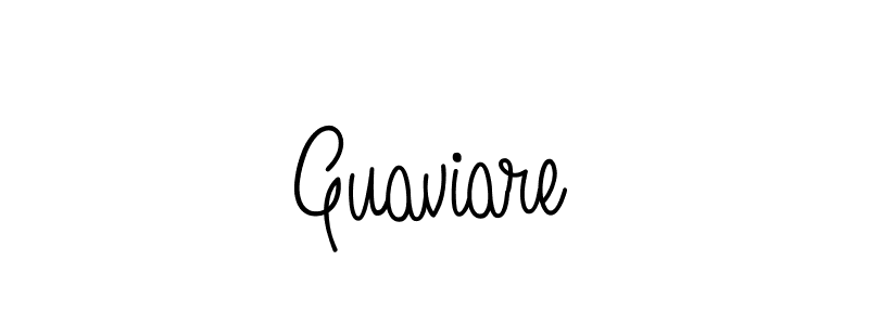 if you are searching for the best signature style for your name Guaviare. so please give up your signature search. here we have designed multiple signature styles  using Angelique-Rose-font-FFP. Guaviare signature style 5 images and pictures png