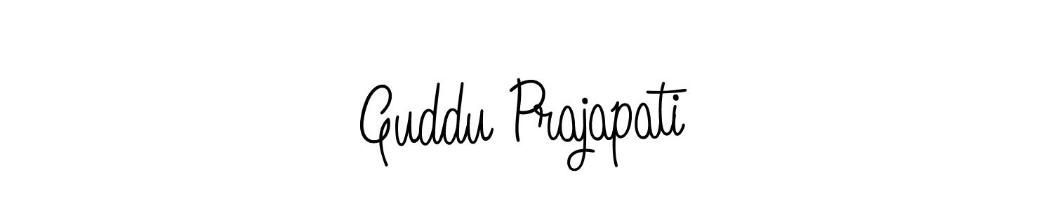 Best and Professional Signature Style for Guddu Prajapati. Angelique-Rose-font-FFP Best Signature Style Collection. Guddu Prajapati signature style 5 images and pictures png