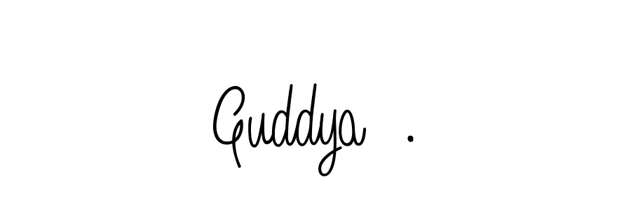 Make a short Guddya  . signature style. Manage your documents anywhere anytime using Angelique-Rose-font-FFP. Create and add eSignatures, submit forms, share and send files easily. Guddya  . signature style 5 images and pictures png