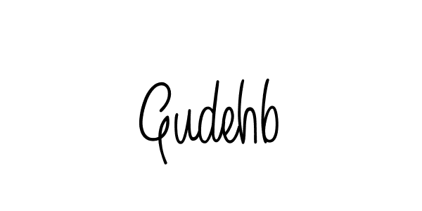 You can use this online signature creator to create a handwritten signature for the name Gudehb. This is the best online autograph maker. Gudehb signature style 5 images and pictures png