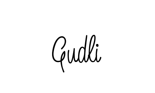 Make a beautiful signature design for name Gudli. Use this online signature maker to create a handwritten signature for free. Gudli signature style 5 images and pictures png
