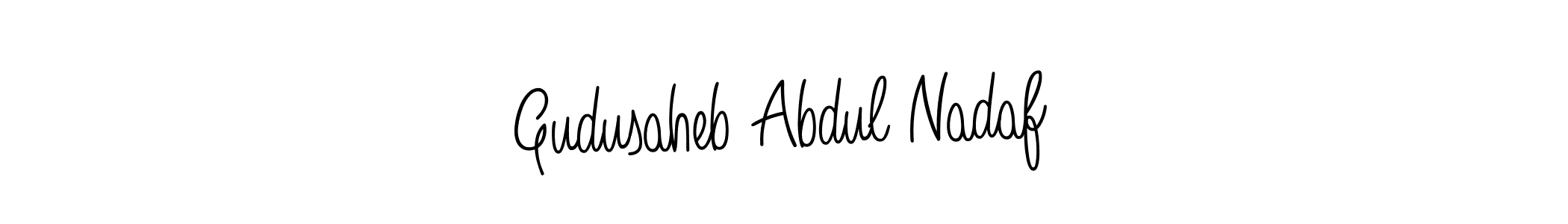 Also You can easily find your signature by using the search form. We will create Gudusaheb Abdul Nadaf name handwritten signature images for you free of cost using Angelique-Rose-font-FFP sign style. Gudusaheb Abdul Nadaf signature style 5 images and pictures png