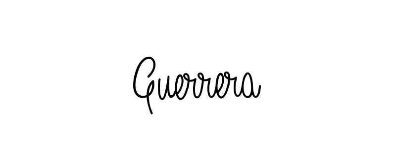 How to make Guerrera signature? Angelique-Rose-font-FFP is a professional autograph style. Create handwritten signature for Guerrera name. Guerrera signature style 5 images and pictures png