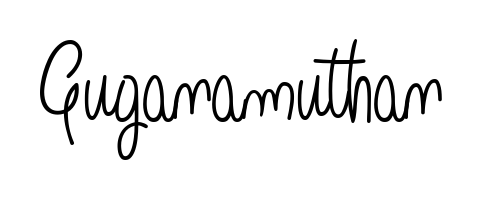 The best way (Angelique-Rose-font-FFP) to make a short signature is to pick only two or three words in your name. For converting this name Guganamuthan. Guganamuthan signature style 5 images and pictures png