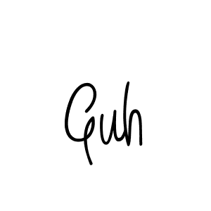 Angelique-Rose-font-FFP is a professional signature style that is perfect for those who want to add a touch of class to their signature. It is also a great choice for those who want to make their signature more unique. Get Guh name to fancy signature for free. Guh signature style 5 images and pictures png