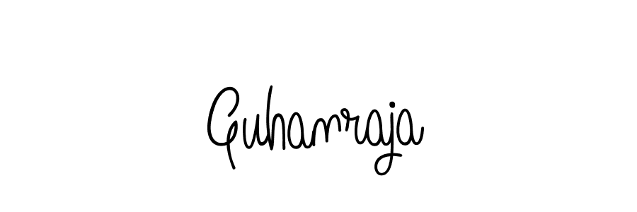 if you are searching for the best signature style for your name Guhanraja. so please give up your signature search. here we have designed multiple signature styles  using Angelique-Rose-font-FFP. Guhanraja signature style 5 images and pictures png