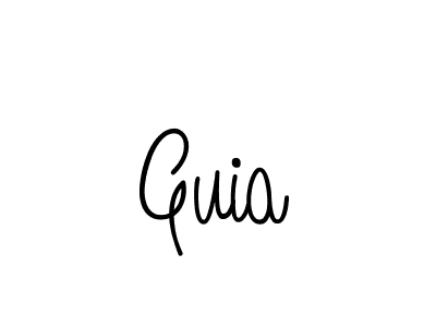 Once you've used our free online signature maker to create your best signature Angelique-Rose-font-FFP style, it's time to enjoy all of the benefits that Guia name signing documents. Guia signature style 5 images and pictures png