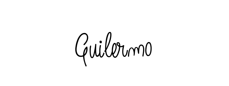 Also we have Guilermo name is the best signature style. Create professional handwritten signature collection using Angelique-Rose-font-FFP autograph style. Guilermo signature style 5 images and pictures png