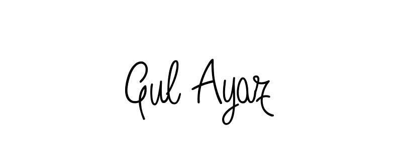 How to make Gul Ayaz signature? Angelique-Rose-font-FFP is a professional autograph style. Create handwritten signature for Gul Ayaz name. Gul Ayaz signature style 5 images and pictures png