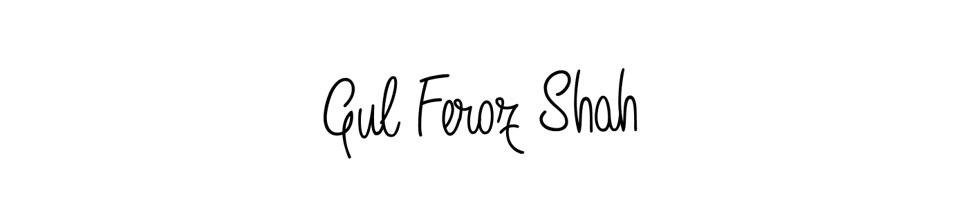 Gul Feroz Shah stylish signature style. Best Handwritten Sign (Angelique-Rose-font-FFP) for my name. Handwritten Signature Collection Ideas for my name Gul Feroz Shah. Gul Feroz Shah signature style 5 images and pictures png