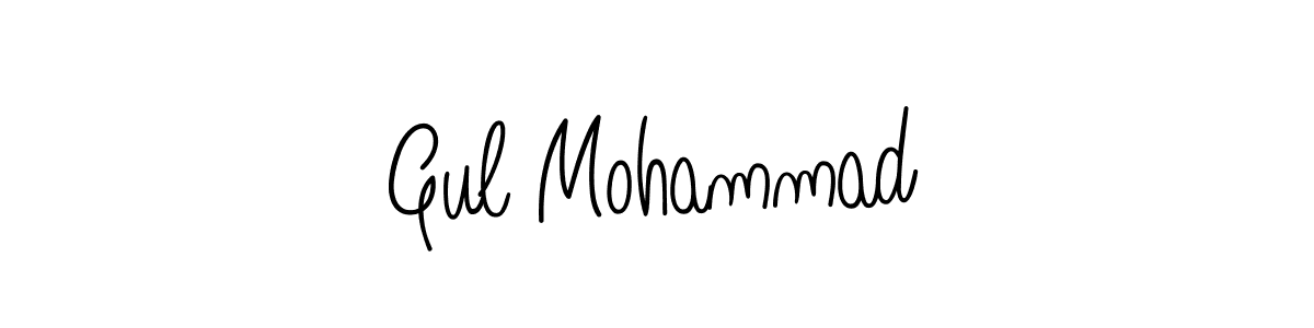 Best and Professional Signature Style for Gul Mohammad. Angelique-Rose-font-FFP Best Signature Style Collection. Gul Mohammad signature style 5 images and pictures png