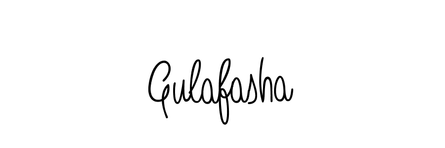 Use a signature maker to create a handwritten signature online. With this signature software, you can design (Angelique-Rose-font-FFP) your own signature for name Gulafasha. Gulafasha signature style 5 images and pictures png