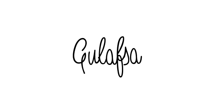 Make a beautiful signature design for name Gulafsa. Use this online signature maker to create a handwritten signature for free. Gulafsa signature style 5 images and pictures png