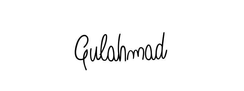 Gulahmad stylish signature style. Best Handwritten Sign (Angelique-Rose-font-FFP) for my name. Handwritten Signature Collection Ideas for my name Gulahmad. Gulahmad signature style 5 images and pictures png