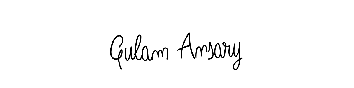 Here are the top 10 professional signature styles for the name Gulam Ansary. These are the best autograph styles you can use for your name. Gulam Ansary signature style 5 images and pictures png