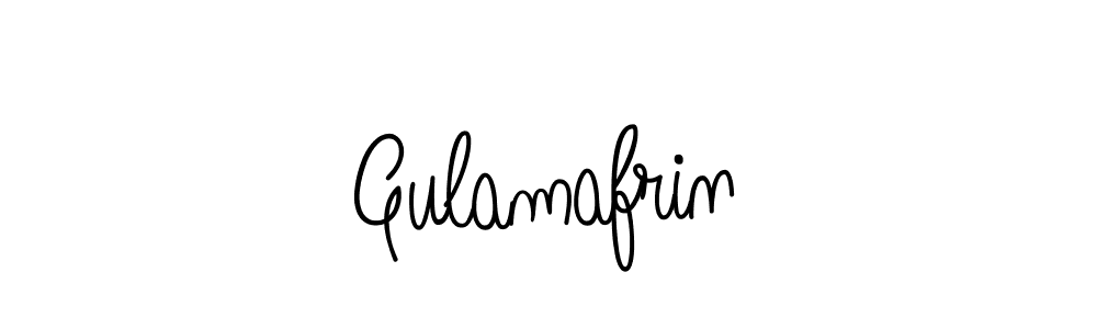 Here are the top 10 professional signature styles for the name Gulamafrin. These are the best autograph styles you can use for your name. Gulamafrin signature style 5 images and pictures png