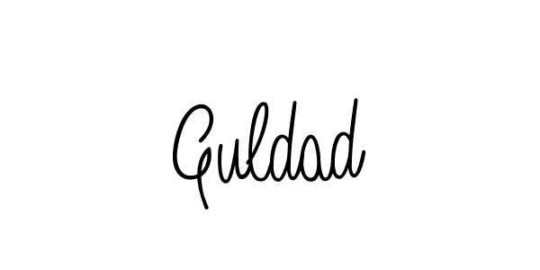 How to make Guldad name signature. Use Angelique-Rose-font-FFP style for creating short signs online. This is the latest handwritten sign. Guldad signature style 5 images and pictures png