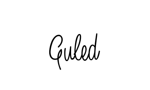 Check out images of Autograph of Guled name. Actor Guled Signature Style. Angelique-Rose-font-FFP is a professional sign style online. Guled signature style 5 images and pictures png