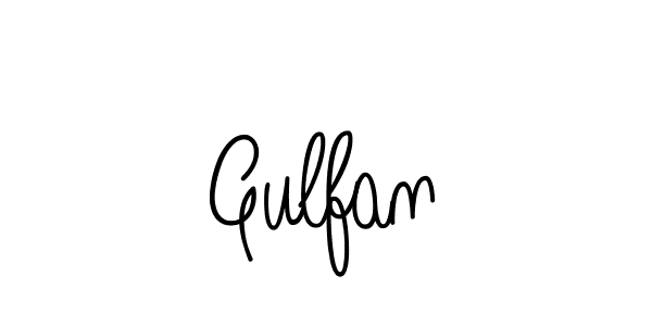 Gulfan stylish signature style. Best Handwritten Sign (Angelique-Rose-font-FFP) for my name. Handwritten Signature Collection Ideas for my name Gulfan. Gulfan signature style 5 images and pictures png