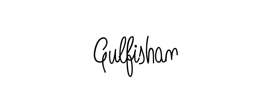 Design your own signature with our free online signature maker. With this signature software, you can create a handwritten (Angelique-Rose-font-FFP) signature for name Gulfishan. Gulfishan signature style 5 images and pictures png
