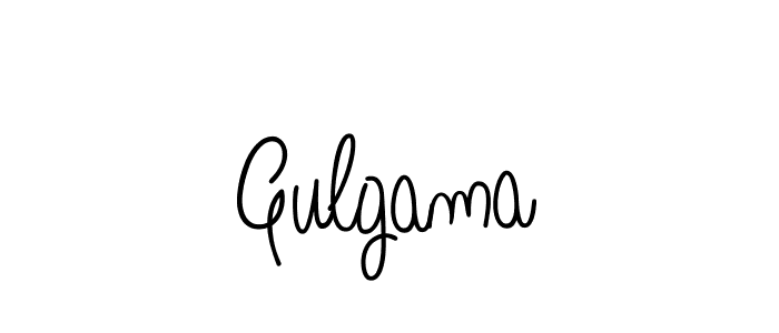 How to Draw Gulgama signature style? Angelique-Rose-font-FFP is a latest design signature styles for name Gulgama. Gulgama signature style 5 images and pictures png