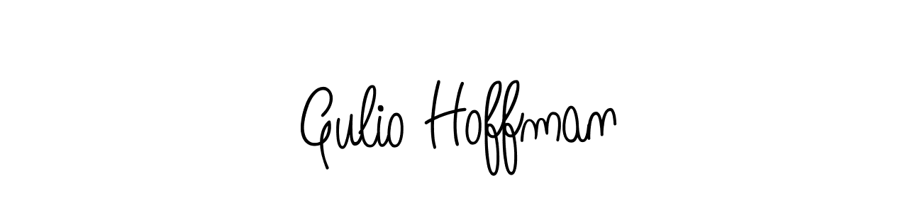 Make a beautiful signature design for name Gulio Hoffman. Use this online signature maker to create a handwritten signature for free. Gulio Hoffman signature style 5 images and pictures png