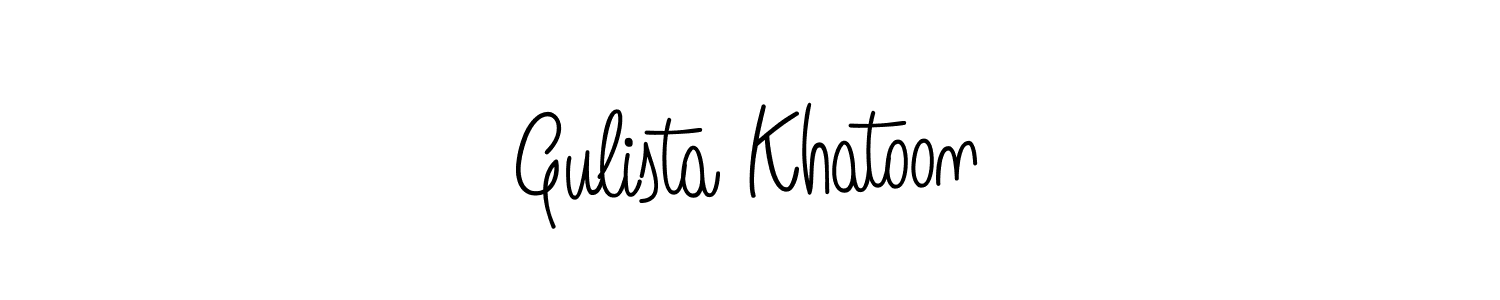 Make a beautiful signature design for name Gulista Khatoon. Use this online signature maker to create a handwritten signature for free. Gulista Khatoon signature style 5 images and pictures png