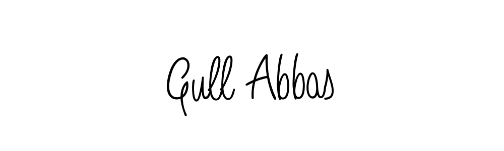 How to Draw Gull Abbas signature style? Angelique-Rose-font-FFP is a latest design signature styles for name Gull Abbas. Gull Abbas signature style 5 images and pictures png