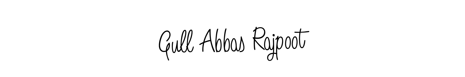 How to Draw Gull Abbas Rajpoot signature style? Angelique-Rose-font-FFP is a latest design signature styles for name Gull Abbas Rajpoot. Gull Abbas Rajpoot signature style 5 images and pictures png