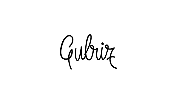 You can use this online signature creator to create a handwritten signature for the name Gulriz. This is the best online autograph maker. Gulriz signature style 5 images and pictures png