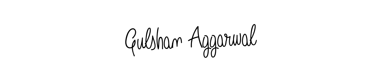 You should practise on your own different ways (Angelique-Rose-font-FFP) to write your name (Gulshan Aggarwal) in signature. don't let someone else do it for you. Gulshan Aggarwal signature style 5 images and pictures png