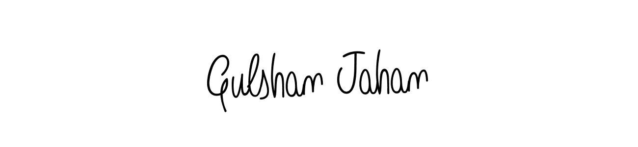 Once you've used our free online signature maker to create your best signature Angelique-Rose-font-FFP style, it's time to enjoy all of the benefits that Gulshan Jahan name signing documents. Gulshan Jahan signature style 5 images and pictures png