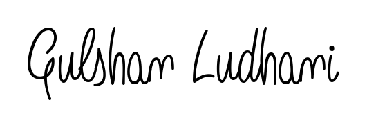 Designed for modern professionals: Gulshan Ludhani name signature crafted with Angelique-Rose-font-FFP script. Ready for digital PDF workflows. Gulshan Ludhani signature style 5 images and pictures png