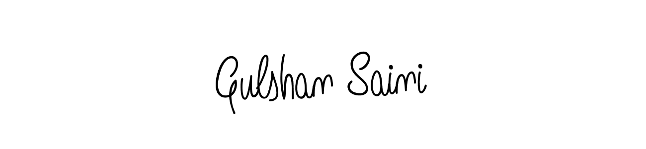 It looks lik you need a new signature style for name Gulshan Saini. Design unique handwritten (Angelique-Rose-font-FFP) signature with our free signature maker in just a few clicks. Gulshan Saini signature style 5 images and pictures png