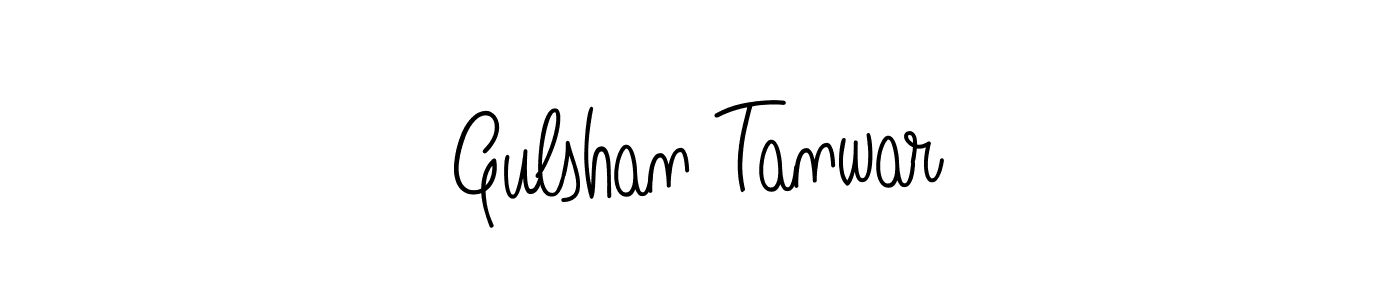 How to make Gulshan Tanwar signature? Angelique-Rose-font-FFP is a professional autograph style. Create handwritten signature for Gulshan Tanwar name. Gulshan Tanwar signature style 5 images and pictures png