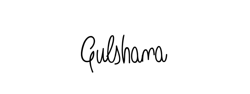 Create a beautiful signature design for name Gulshana. With this signature (Angelique-Rose-font-FFP) fonts, you can make a handwritten signature for free. Gulshana signature style 5 images and pictures png