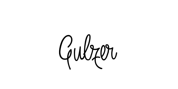 Design your own signature with our free online signature maker. With this signature software, you can create a handwritten (Angelique-Rose-font-FFP) signature for name Gulzer. Gulzer signature style 5 images and pictures png