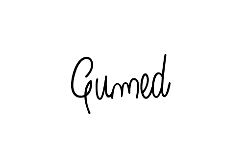 Also we have Gumed name is the best signature style. Create professional handwritten signature collection using Angelique-Rose-font-FFP autograph style. Gumed signature style 5 images and pictures png