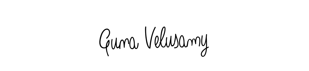 Check out images of Autograph of Guna Velusamy name. Actor Guna Velusamy Signature Style. Angelique-Rose-font-FFP is a professional sign style online. Guna Velusamy signature style 5 images and pictures png