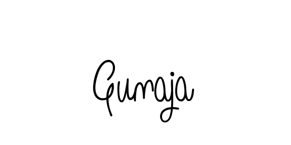 Make a beautiful signature design for name Gunaja. Use this online signature maker to create a handwritten signature for free. Gunaja signature style 5 images and pictures png