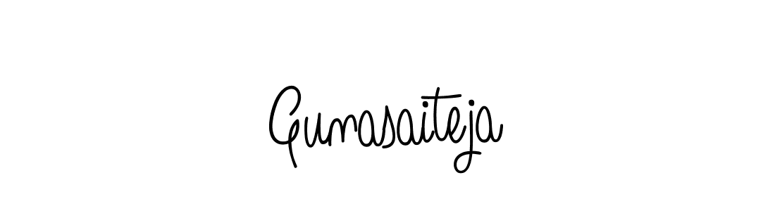 It looks lik you need a new signature style for name Gunasaiteja. Design unique handwritten (Angelique-Rose-font-FFP) signature with our free signature maker in just a few clicks. Gunasaiteja signature style 5 images and pictures png