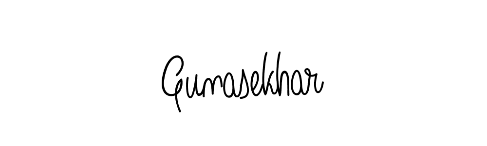 Angelique-Rose-font-FFP is a professional signature style that is perfect for those who want to add a touch of class to their signature. It is also a great choice for those who want to make their signature more unique. Get Gunasekhar name to fancy signature for free. Gunasekhar signature style 5 images and pictures png
